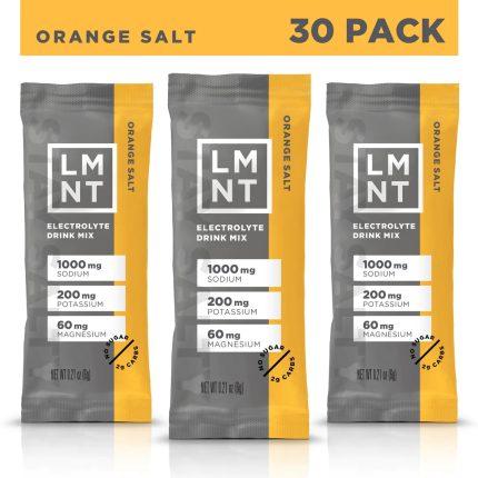 LMNT Zero-Sugar Electrolytes Powder (30 Pack) Orange Salt Dubai